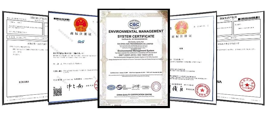 Steel pintle chains certificate Steel pintle chains certificate