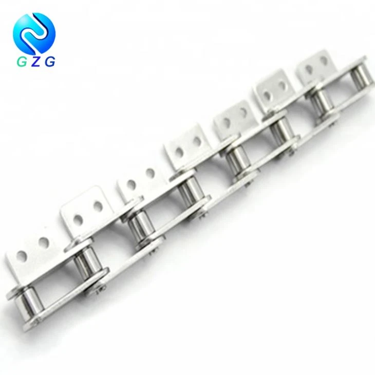 Double Pitch Attachments Chain Stainless Steel